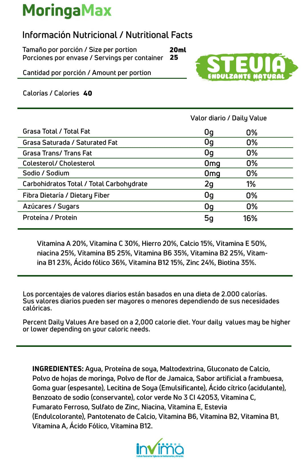 MaxVital - Energía y defensas en cada dosis
