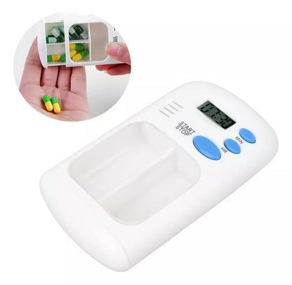 MediTime® – Pastillero Digital con Alarma