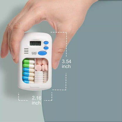 MediTime® – Pastillero Digital con Alarma