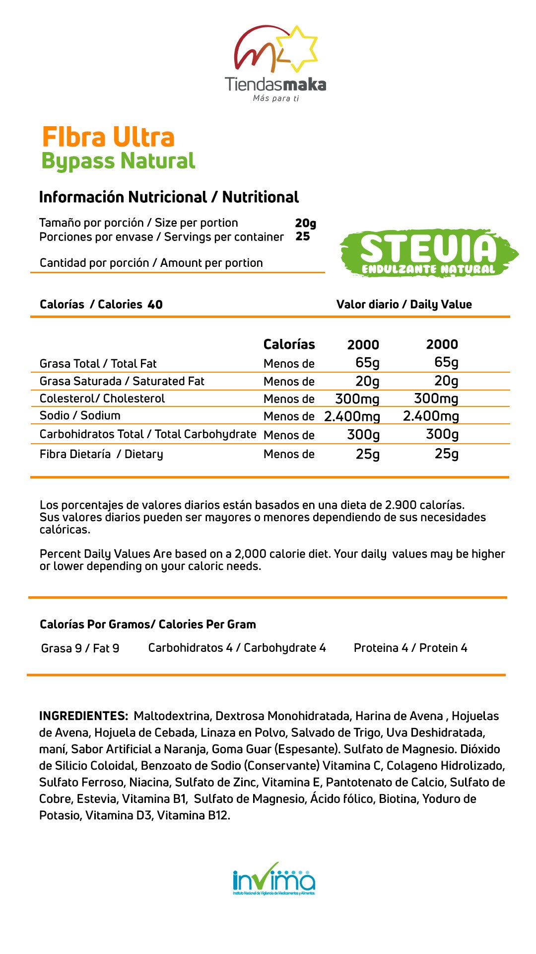 NutriSlim – Fibra Ultra Activa