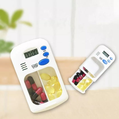 MediTime® – Pastillero Digital con Alarma